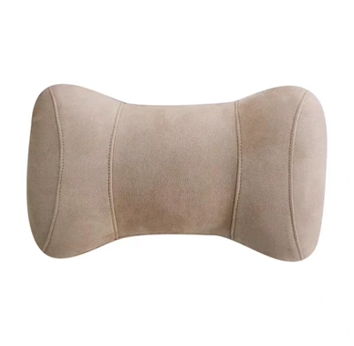 Cervical Spine Pillow, Seat Sleeping – Headrest - beige-3319