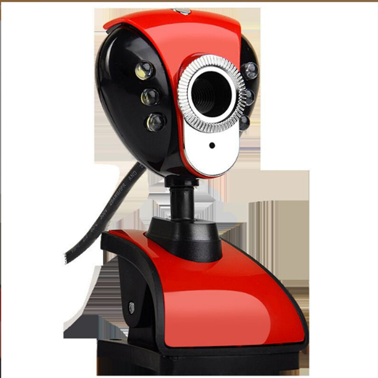Hot selling computer USB camera built-in microphone Net class HD drive-free video face recognition acquisition camera