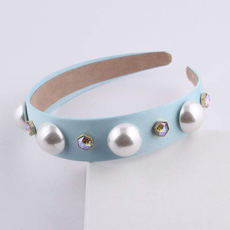 Fashion Color Diamond-studded Pearl Headband display picture 8