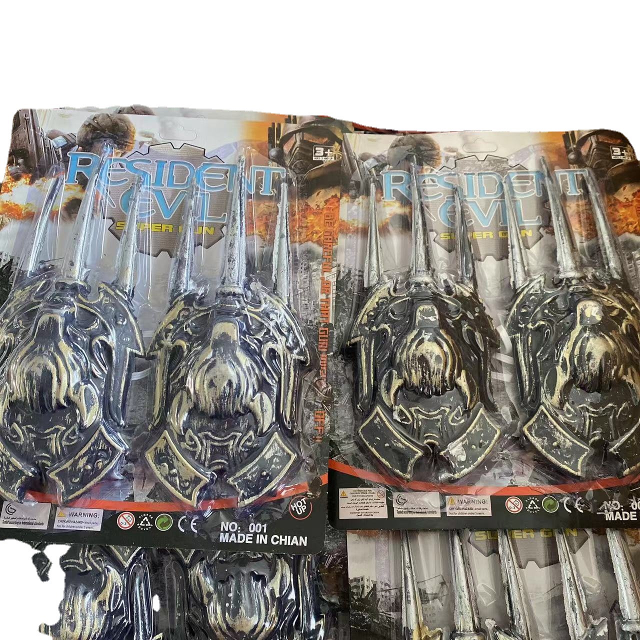 2 yuanes tienda de juguetes para niños garra fantasma King Kong agarrar Hombre de Hierro dos garras puesto de garra de lobo juguete al por mayor grandes almacenes