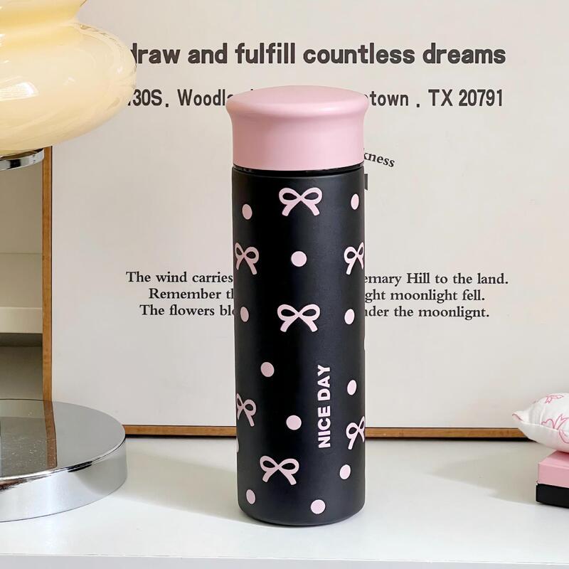 男女学生用のかわいい304ステンレス製魔法瓶カップ、高見えカップ、携帯用茶漏れカップ、国慶節ギフト|undefined