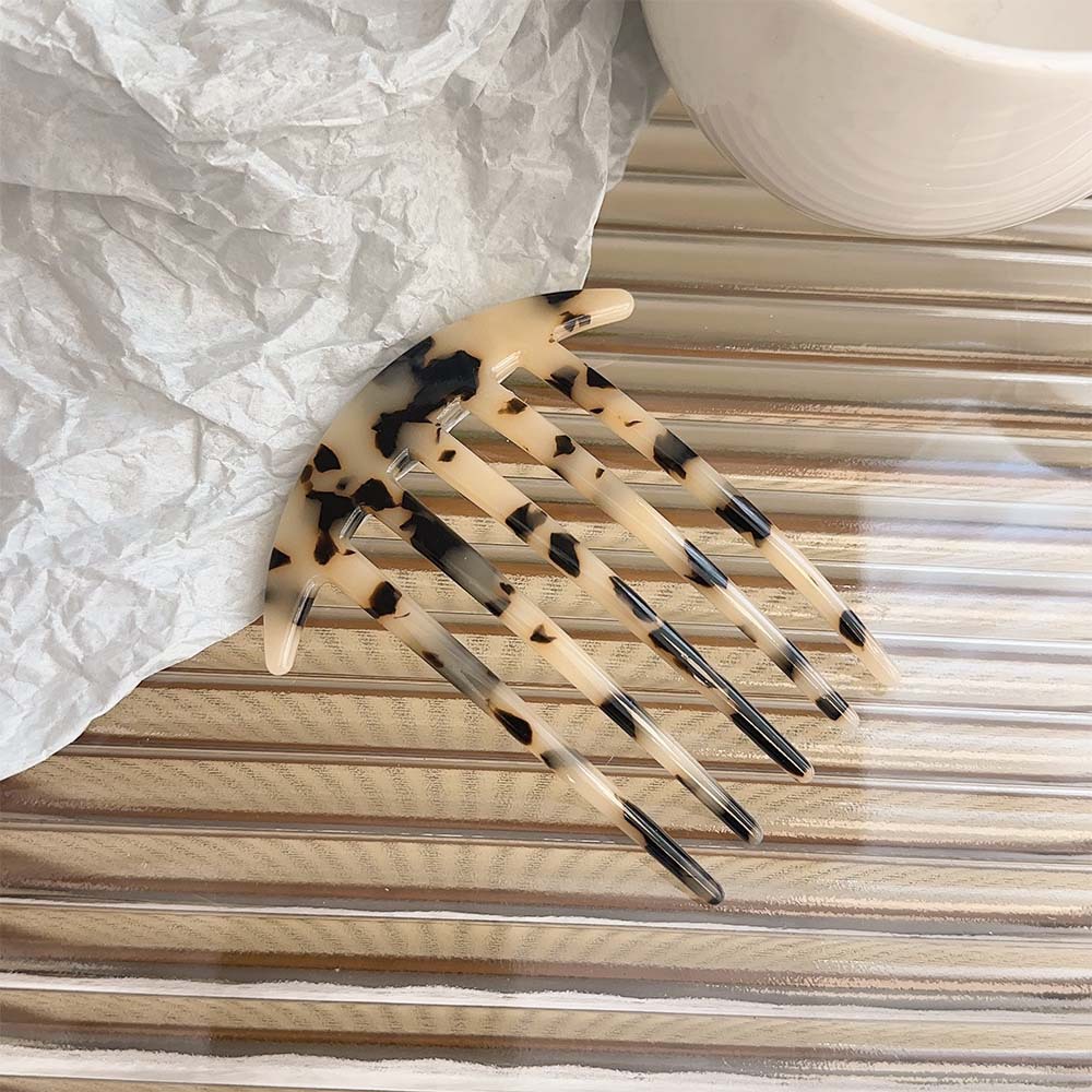 Acético de alta gama para el cabello, peinado de cabello universal, peinado antideslizante para niñas, peinado de bang simple, peinado de cabello fresco, clip superior de pinzas de cabello rotas