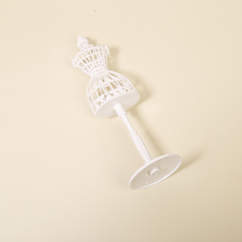 아름다운 흰색 모델 스탠드 - 0x0cm