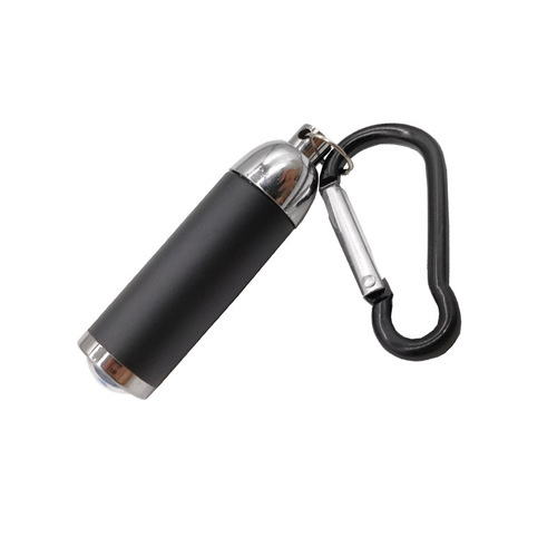 Aluminum alloy mini telescopic zoom flashlight keychain light with laser LOGO outdoor small flashlight with big discount