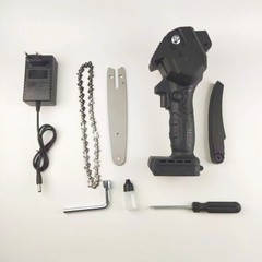 康速瑪4/6寸迷你充電電鏈鋸家用小型手持伐木砍樹鋸園林修枝工具