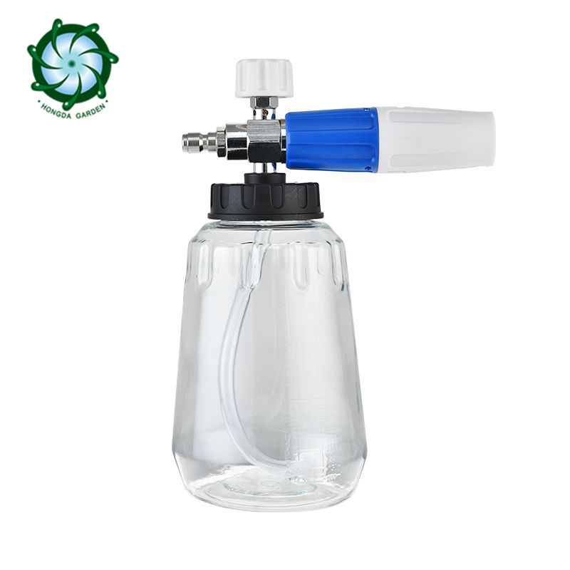 高压洗车泡沫壶汽美店用车身清洁工具洗车机泡沫喷壶扇形大嘴pa壶