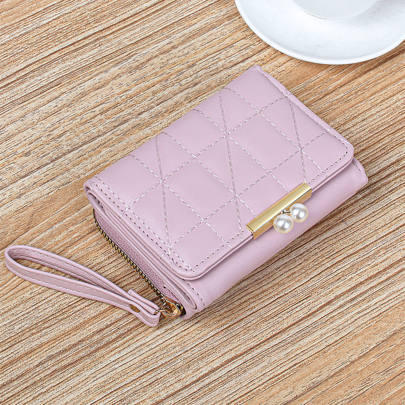 Women's Solid Color Pu Leather Flip Cover Wallets display picture 3
