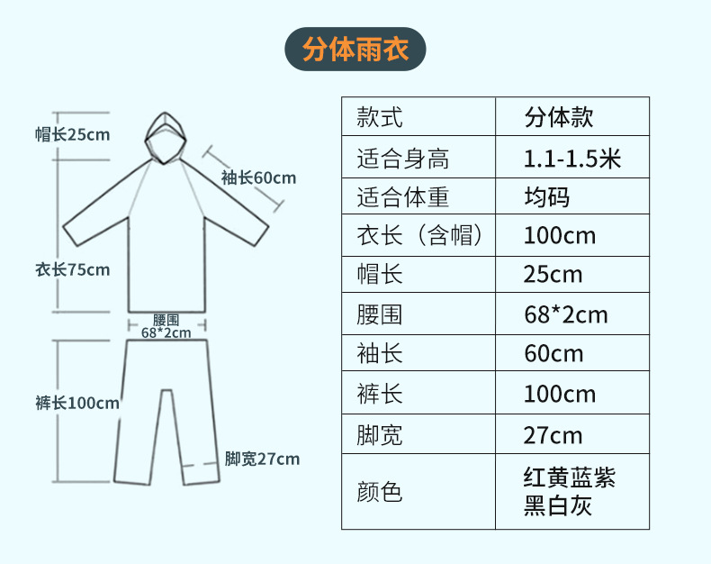 旅游景区户外漂流用一次性雨披  成人加长加厚连体   一次性雨衣详情27