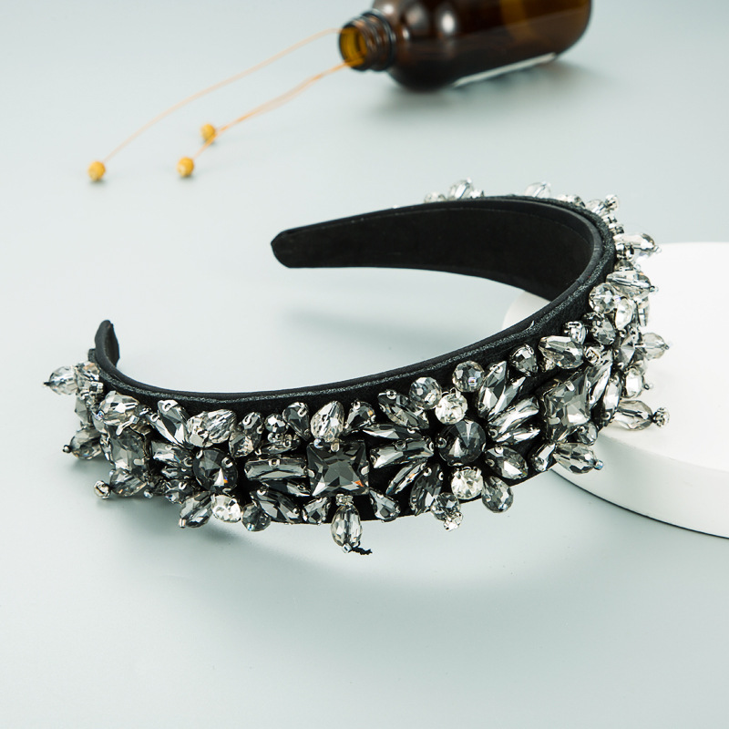 Diadema De Cristal De Diamante De Cristal De Moda display picture 3