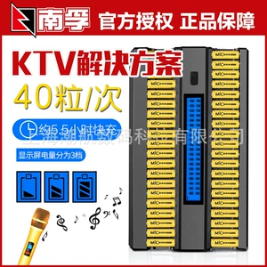 Nanfu No.5 KTV mikrofon batareyası 2050mAh, sürətli şarj cihazı