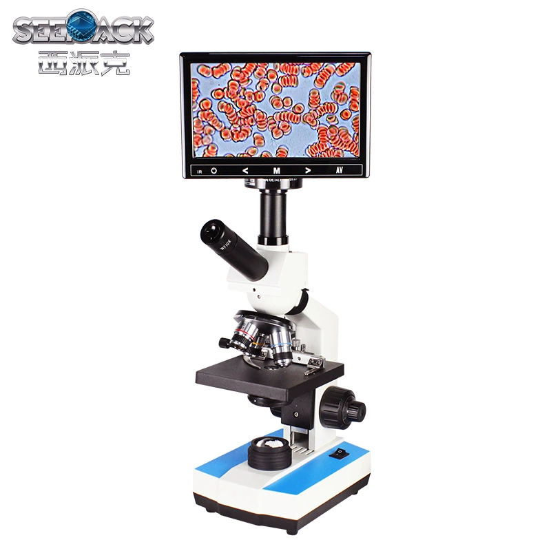 Немецкий детектор капельной крови Профессиональный Биологический микроскоп высокой четкости анализ крови клетки овуляции спермы клещей
