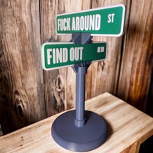 �羳�¿�Fuck Around and Find Out street sign���������ҳ�·��