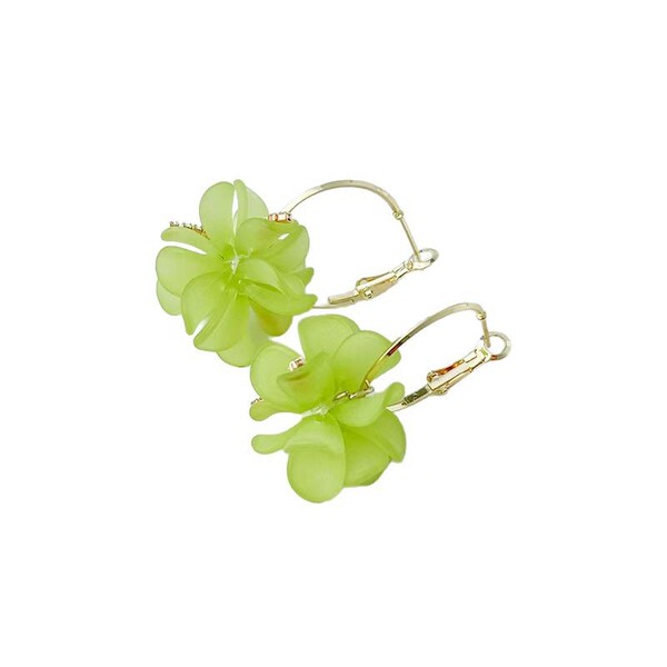 Korean fashionable elegant cute acrylic small design earrings