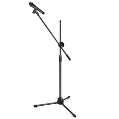 懶人手機支架落地麥克風k歌直播三腳架升降伸縮平板支撐架自拍攝