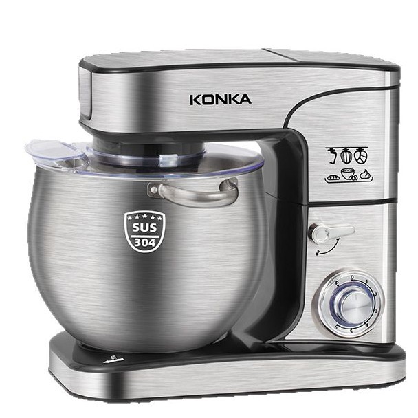 Konka 12L chef machine fully automatic desktop multifunctional home mixer stainless steel large capacity dough mixer