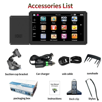 Cross-border foreign trade e-commerce Car Convenient GPS Navigation