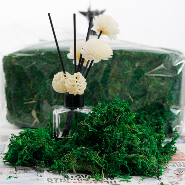 Simulación de musgo seco de piedra de musgo Simulación de planta verde Arreglo floral Simulación de musgo Arte floral Exportación transfronteriza