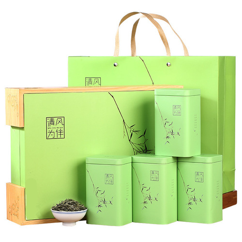 2024 New Tea Mingqian Alpine Green Tea Maojian Biluochun Gift Box Gift Tea Spring Tea Strong Flavor 500g Tea