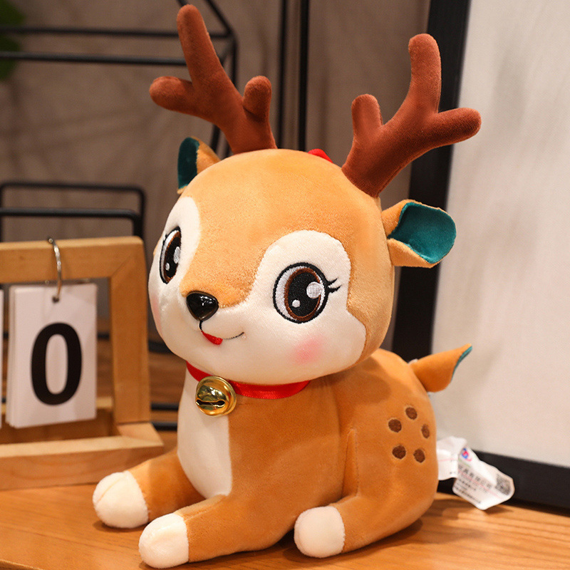 クロスボーダークリスマスぬいぐるみサンタクロースヘラジカ人形祝日プレゼントクリスマスツリー装飾品工場卸売り|undefined