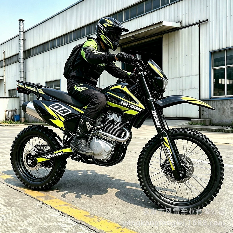 Внедорожный мотоцикл CQR 300CC, соревновательный вседорожный байк, 4‑тактный двигатель