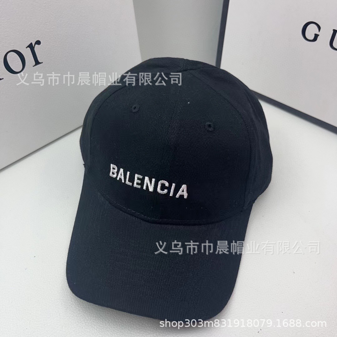 Paris hat letter embroidery baseball cap fashion trend Internet celebrity Little Red Book same style peaked cap sun protection sun hat