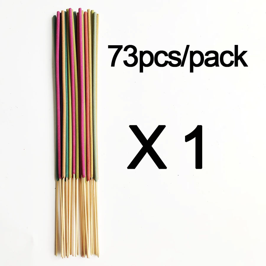 24/73/170 aromatherapy sticks, cross-border household bamboo stick incense, various flavors, optional quantity, can be customized with temu labeling