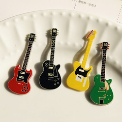 アクリルシミュレーション楽器ギターアクセサリーペンダントDIYクロスボーダー創意個性ロックイヤリングキーホルダー部品