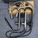 外贸款厨房冷热喷头水龙头304抽拉式万向伸缩家用水槽洗菜盆拉丝