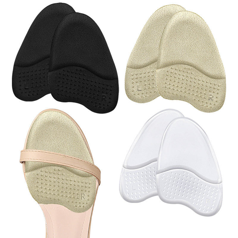GEL Forefoot Pads for High Heels - Comfortable, Invisible Self-adhesive Half Pads, Soft Granules, Non-slip, Shock-absorbing Foot Pads