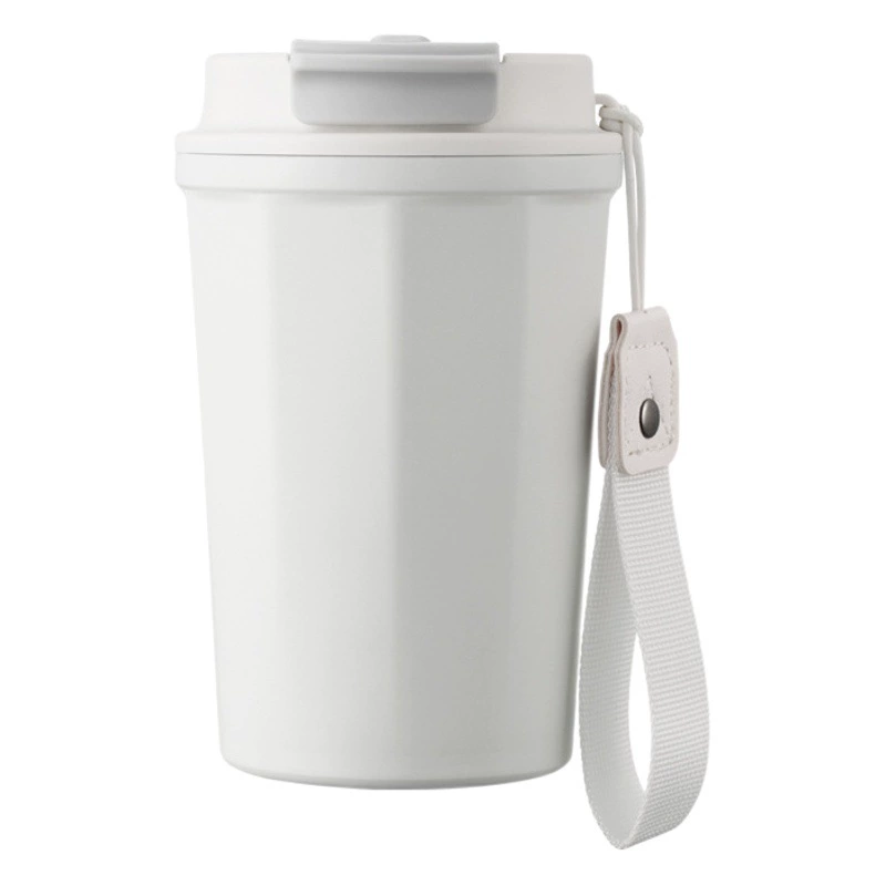 Высококачественная двойная кофейная чашка для напитков 316 Вакуумная чашка из нержавеющей стали двухслойная Автомобильная чашка для воды с соломинкой портативная модная