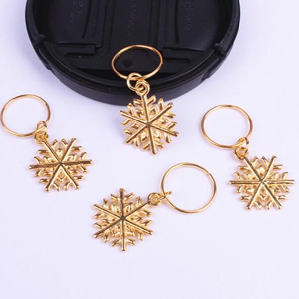 Fashion handmade personalized ring pendant hairpin leaves snowflake small turtle metal hair buckle hair accessories
