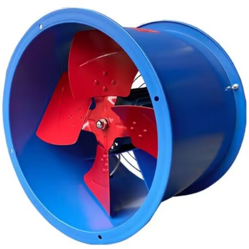 现货佛山九洲普惠EG4A-4管道轴流风机 高速管道轴流风机