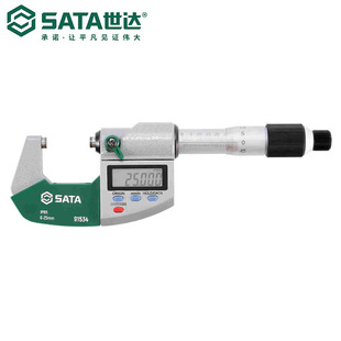 Sata/Sata Measuring Tools Digital Display Outside Micrometer 91534/91535