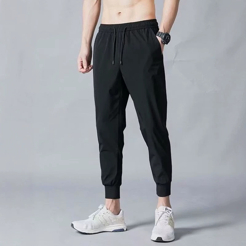2026 Wholesale Summer Pants Men's Sports Spring and Autumn Cropped Pants Casual Pants Harem Sweatpants Trendy Korean Style Jogger Pants 2026 Wholesale Summer Pants Men's Sports Spring and Autumn Cropped Pants Casual Pants Harem Sweatpants Trendy Korean Style Jogger Pants