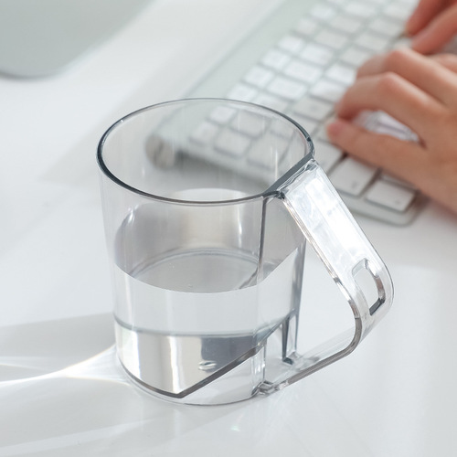 Simple transparent inverted drain cup for household multifunctional toothbrush rack mouthwash cup wholesale