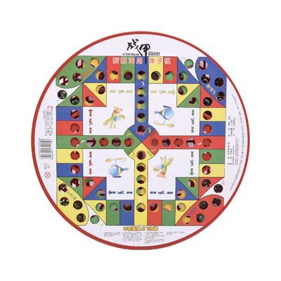 跳棋批发ZJ829大号两用飞行棋玻璃弹珠游戏棋|ms