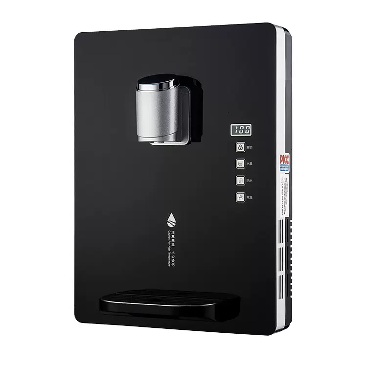 【厂家直销】新款冷热型速热饮水机智能触屏调温型壁挂式管线机