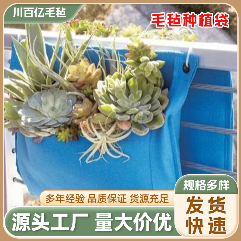垂直緑化植物壁掛け不織布フェルト植栽バッグ植物袋立体緑化壁布バッグ植栽|undefined