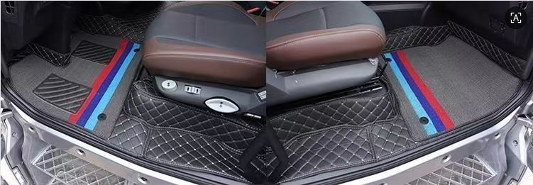 Car floor mats are suitable for Jiefang J7 trucks, available for both automatic and manual transmissions, and are custom-made, full-coverage car floor mats