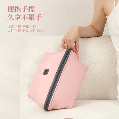Portable Waterproof Travel Bra Panty Underwear Organization Storage Bag Large Capacity Multifunctional Washable Storage Bag