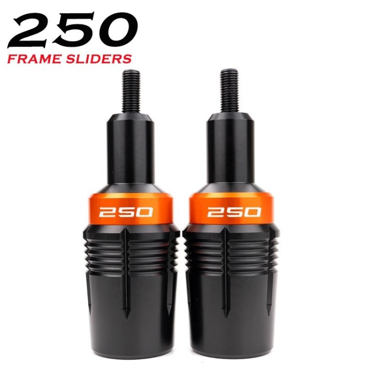 Suitable for Husqvarna401 Svartpilen401/250 25-Year Body Anti-Fall Protection Ball + Exhaust Anti-Fall Protection Ball