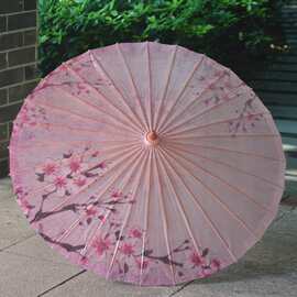 纯手工泸州分水油纸伞防雨防晒中式国风复古风舞蹈道具桃花流年