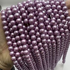 天然貝珠貝殻珠磨砂珠麻珠綿珠しわ皮珠散珠アクセサリー部品diy