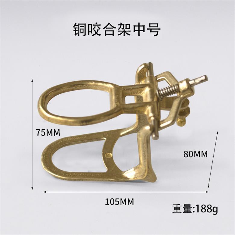 Articulador dental transfronterizo de aleación de zinc, articulador simple, articulador técnico de dentadura, articulador grande, mediano y pequeño de aleación de zinc
