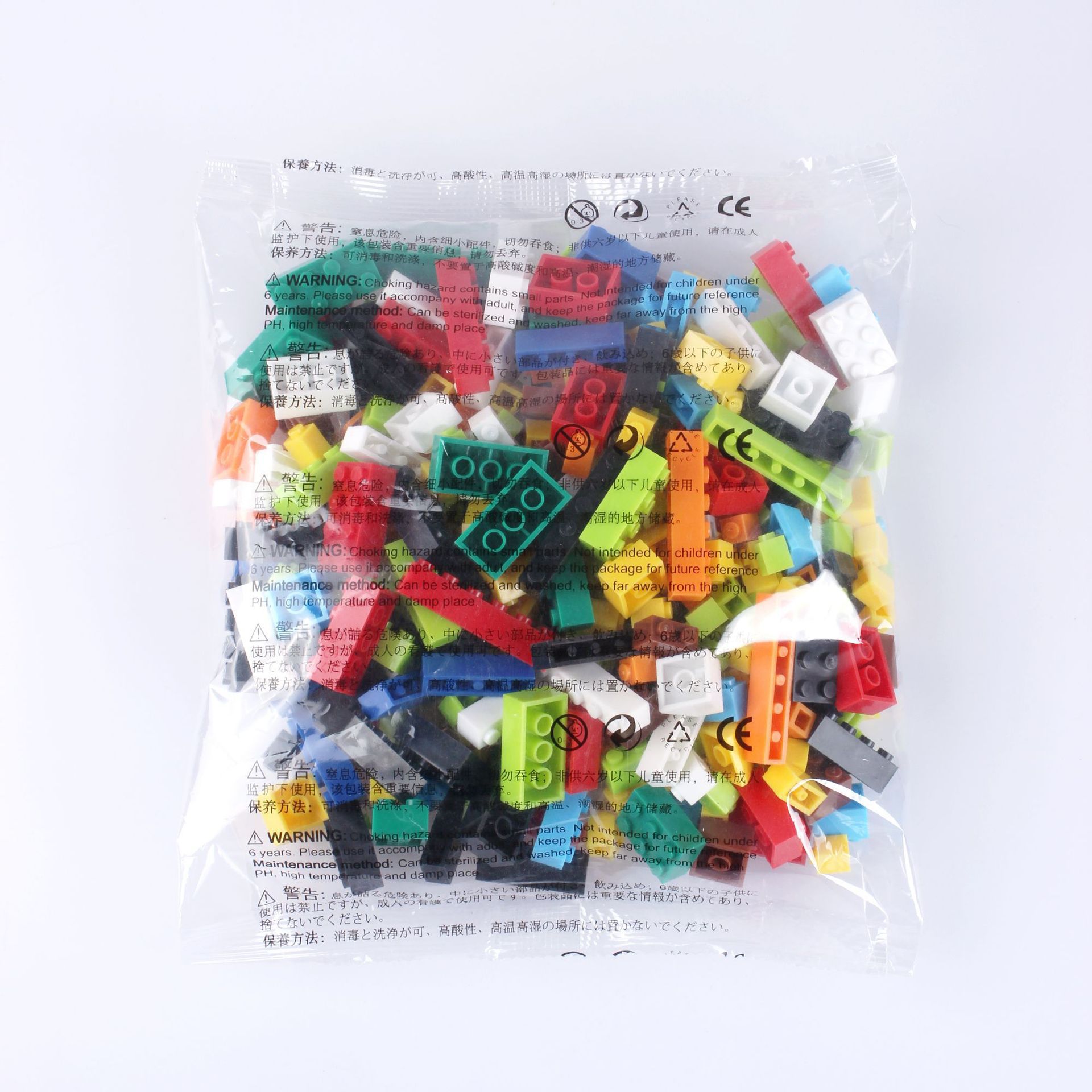 Lote de 1000 bloques pequeños compatibles tipo Lego