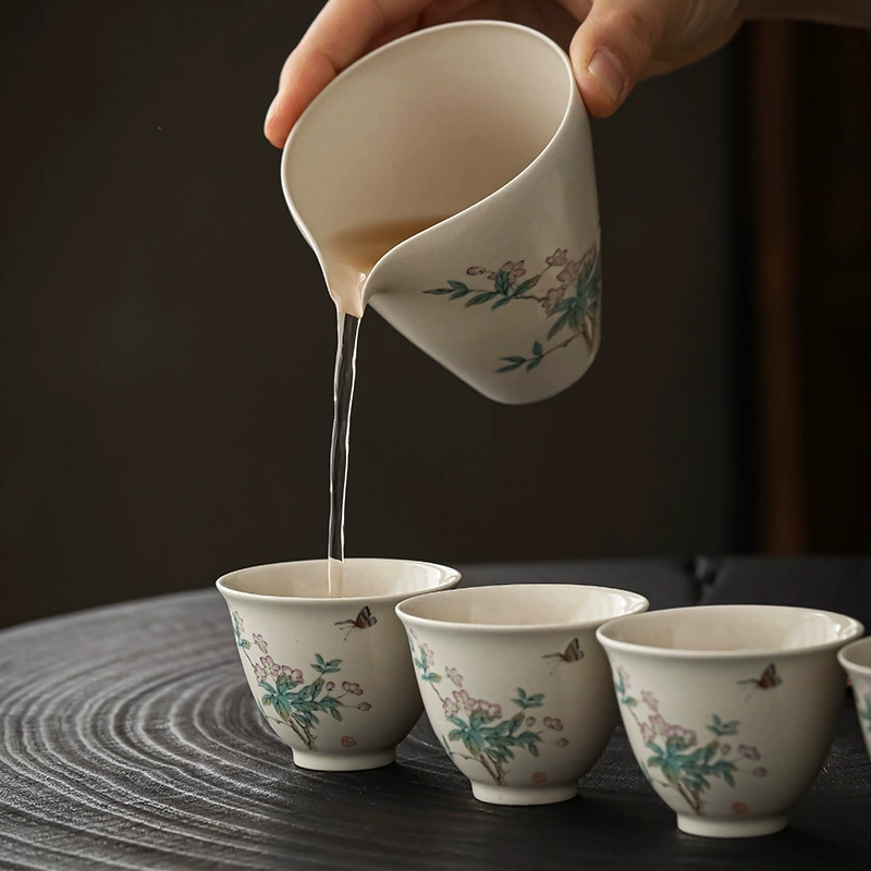 Керамический чайный набор, чашка для дома, DIY, простой и элегантный дизайн