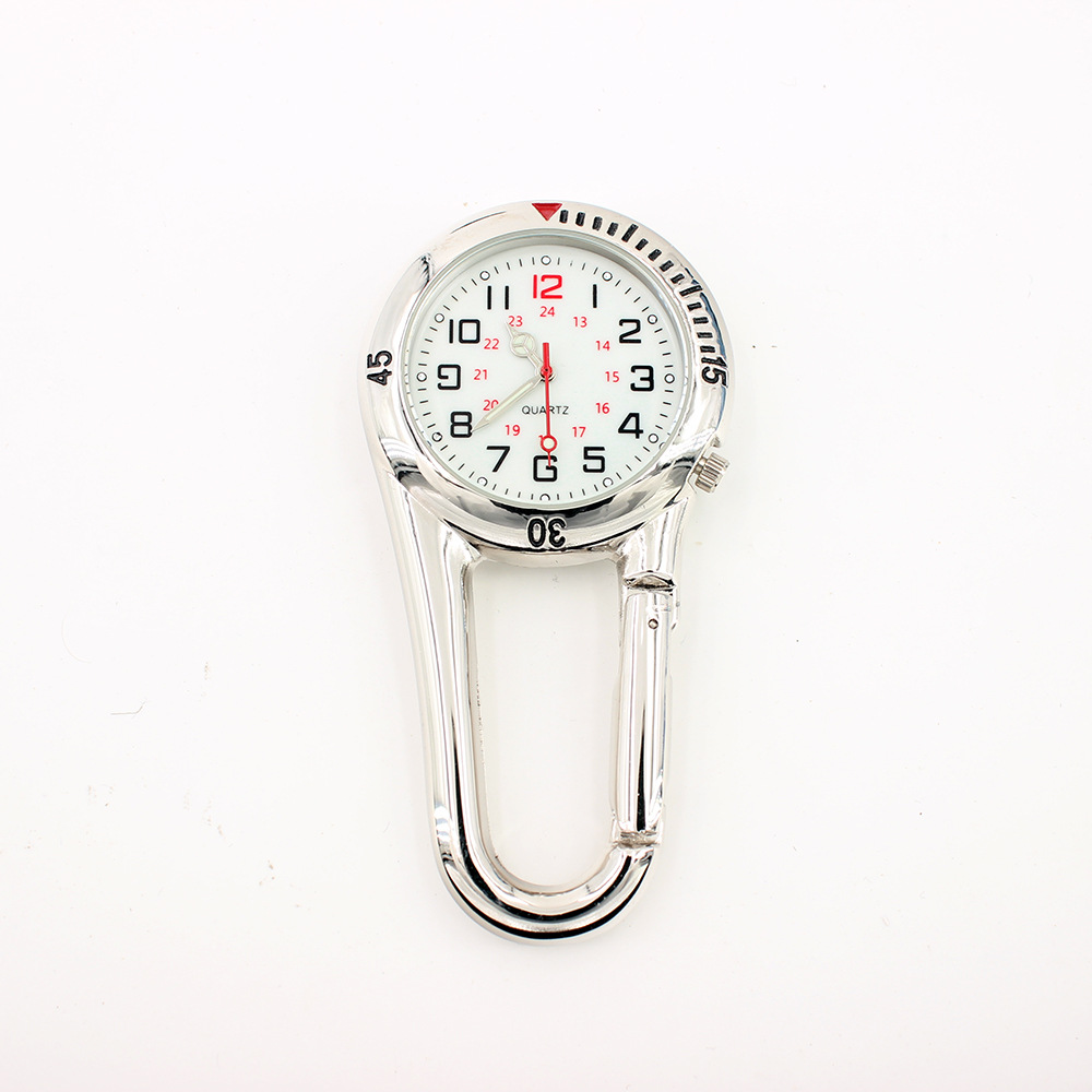 Material de aleación fluorescente dial multifunción reloj de escalada hebilla de seguridad mochila de escalada multifunción reloj de escalada