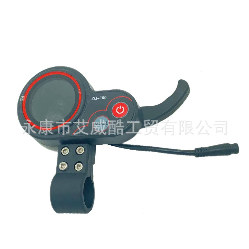 ZQ-100 6-pin instrument six-pin instrument electric scooter accessories speed mileage three-gear adjustment meter