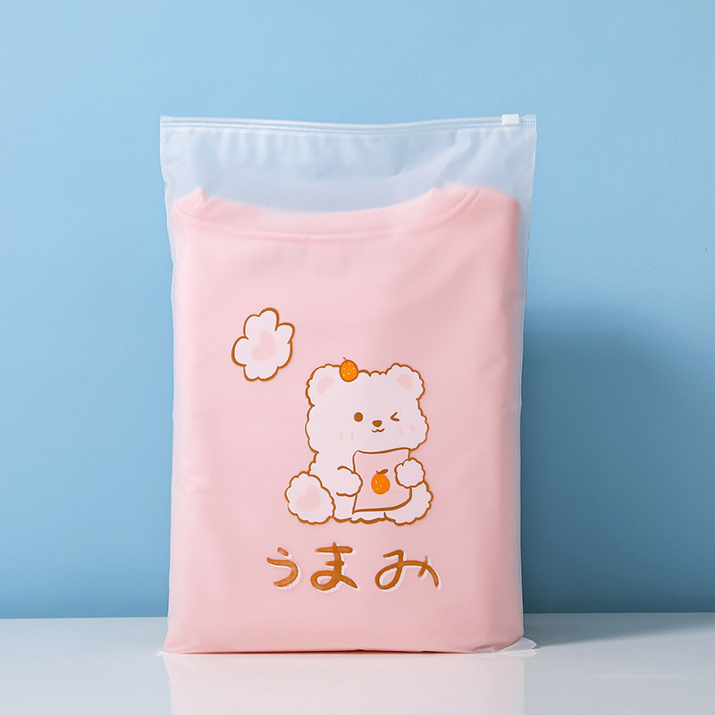 지퍼 오렌지 베어 28*40