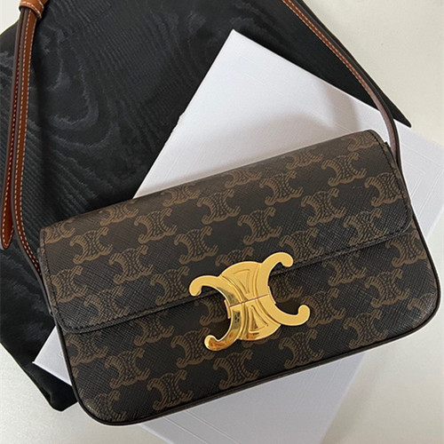  New Arrival High-Quality Genuine Leather Vintage Clutch Bag with Triumph Arch Design – Stylish, Versatile, and Perfect for a Chic Shoulder or Hand Carry Petite Square Bag